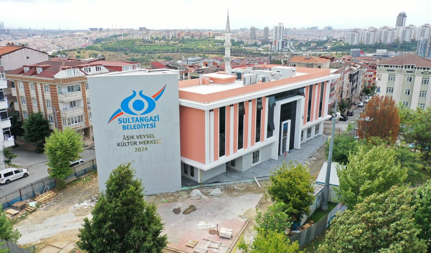 Aşık Veysel Kültür Merkezi Mahallelilerin Göz Bebeği Olacak