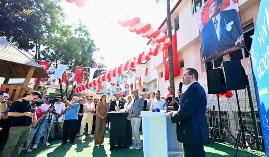 Gaziosmanpaşa Belediyesi'nin ilk kreşi 'Yuvamız Gaziosmanpaşa' açıldı