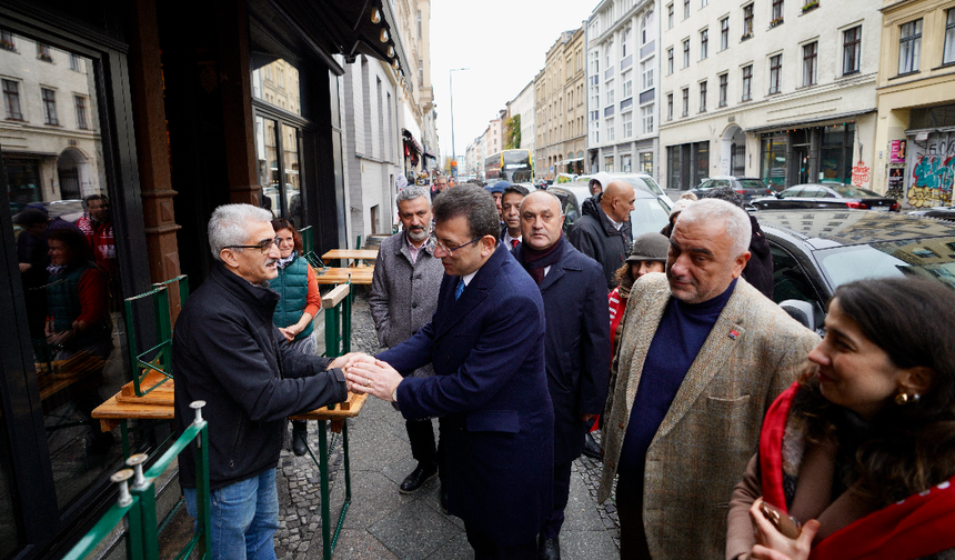 İmamoğlu Almanya'da konuştu: Otoriter rejimler barış ve istikrarı tehdit ediyor