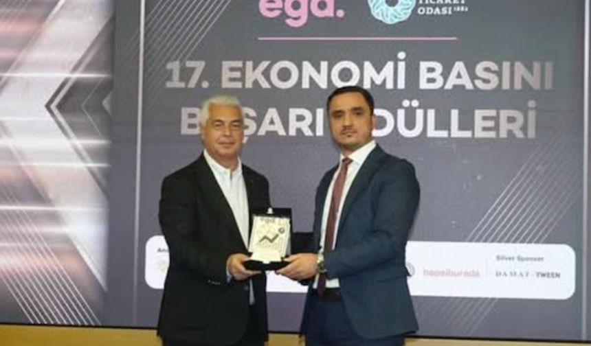 Celal Toprak en iyi ekonomi yazarı seçildi