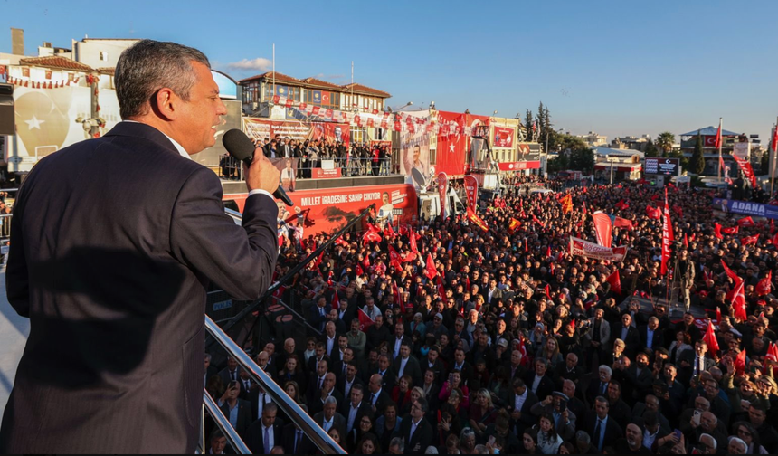 Özgür Özel: Sıra şimdi iktidarı değiştirmekte...