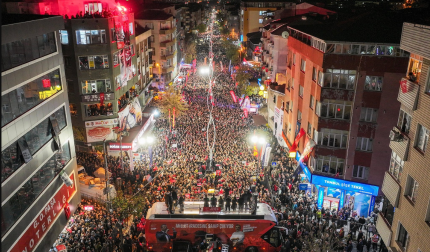 CHP Sultangazi buluşmasında Meydan doldu...