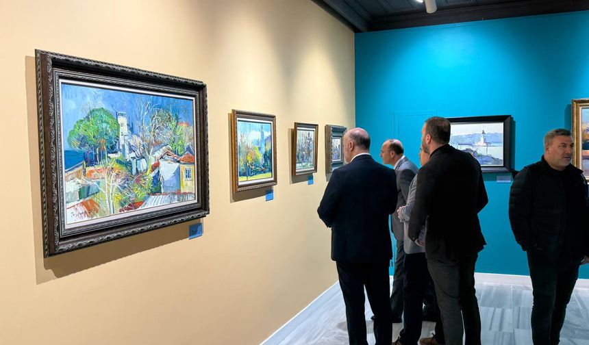 "Tabiatın Yorulmaz Öğrencisi" resim Sergisi Kazlıçeşme Sanat’ta açıldı...