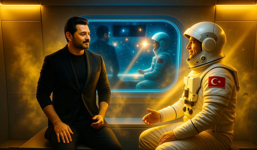 Müzisyen Serkan Kaya Ay'a çıktı!...