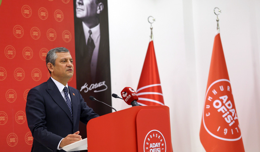 CHP lideri Özgür Özel'den aday ofisinde: İktidar için sandığı bekliyoruz