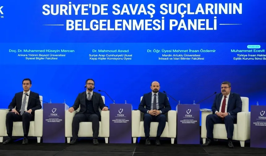 TİHEK'ten Suriye'deki insan hakları ihlalleri raporu