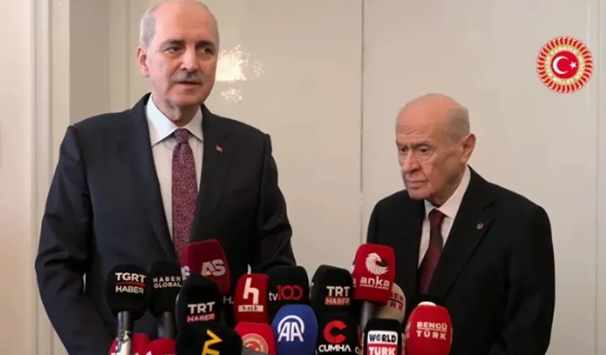 Kurtulmuş'tan 'Terörsüz Türkiye' için ilk ziyaret Bahçeli'ye