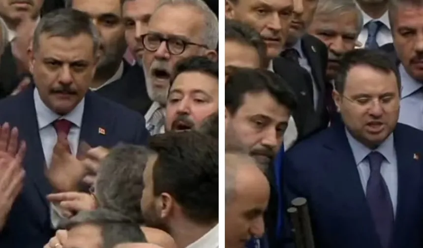 Adalet ve İçişleri Bakanı Yemin Töreninde Vekiller birbirine girdi!