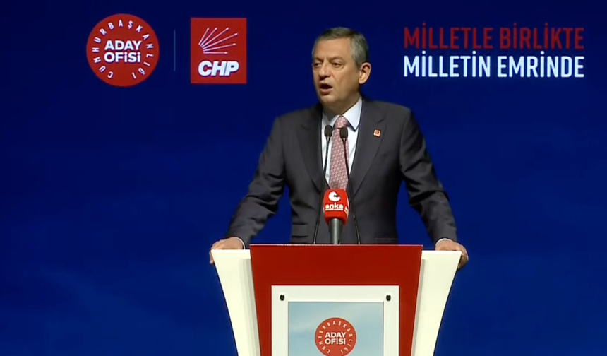 CHP Lideri Özgür Özel vaadlerini açıkladı: AKP'nin kara düzenini değiştireceğiz