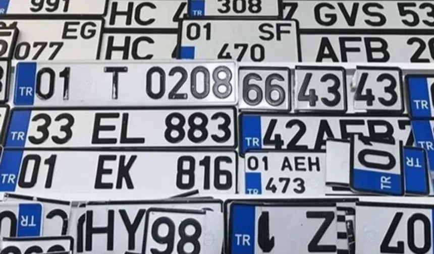 EGM'den plaka kullanımıyla ilgili uyarı