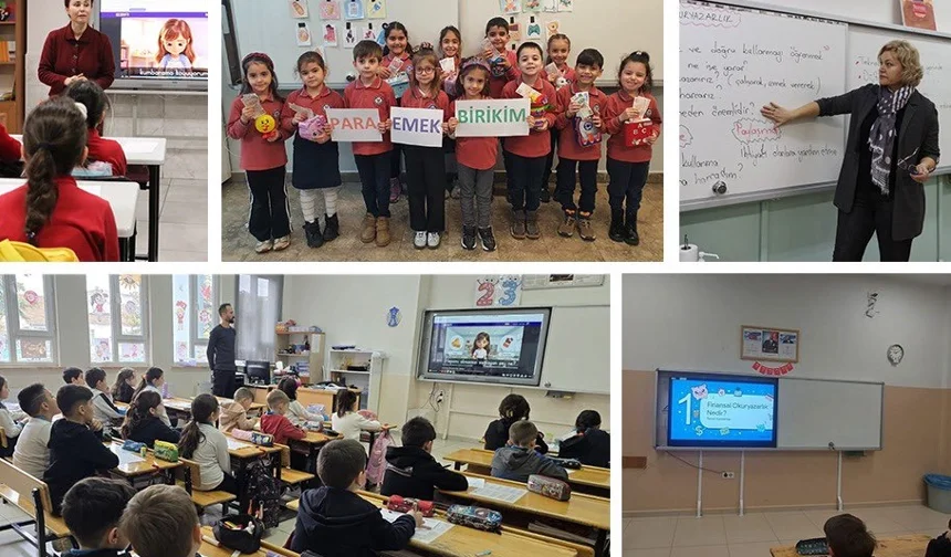 Finansal okuryazarlık dersi okullarda yoğun ilgi gördü
