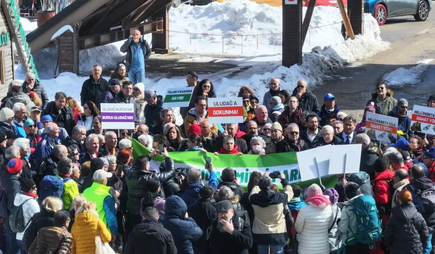 Uludağ Milli Parkı'na 'sivil' uyarı: Şirketlere peşkeş çekilemez!