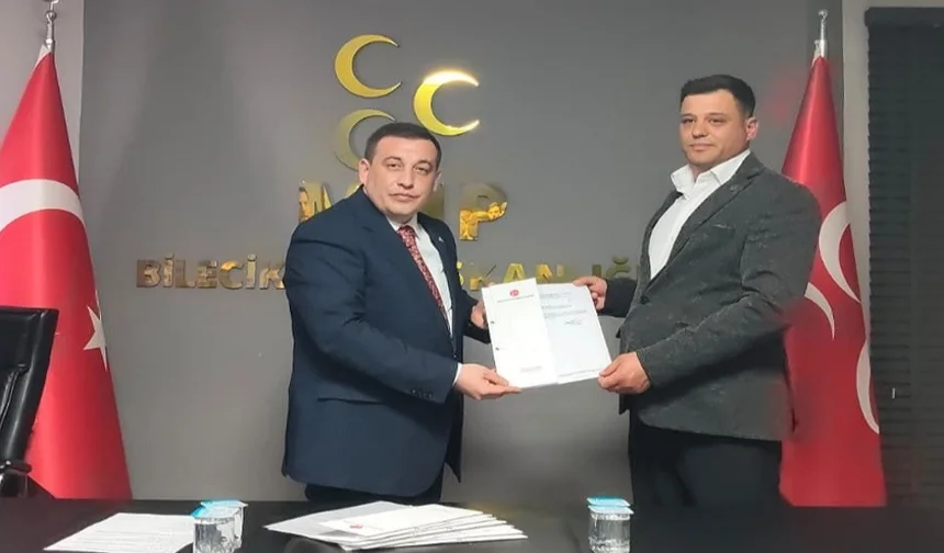 MHP'li ilçe başkanı yeniden aynı göreve getirildi!