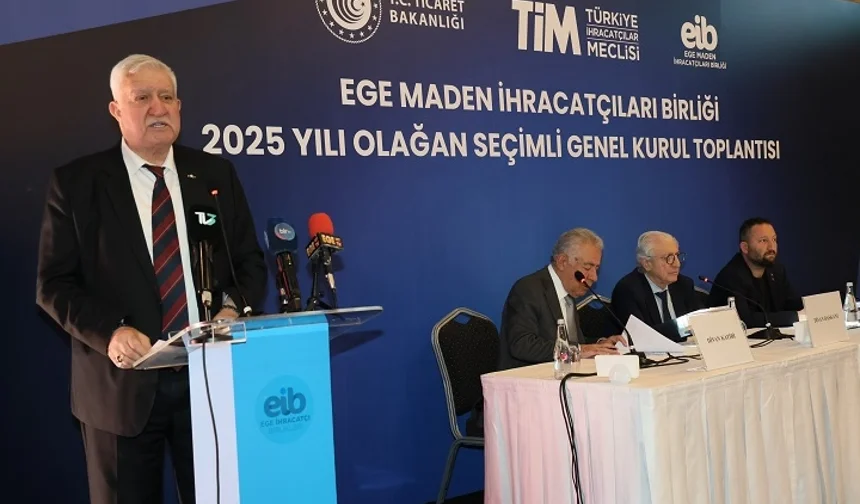 Ege Maden İhracatçıları'nda Alimoğlu güven tazeledi