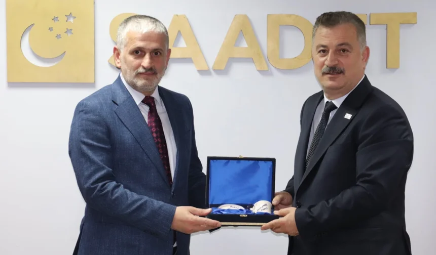 Anahtar Parti'den Saadet Partisi'ne ziyaret