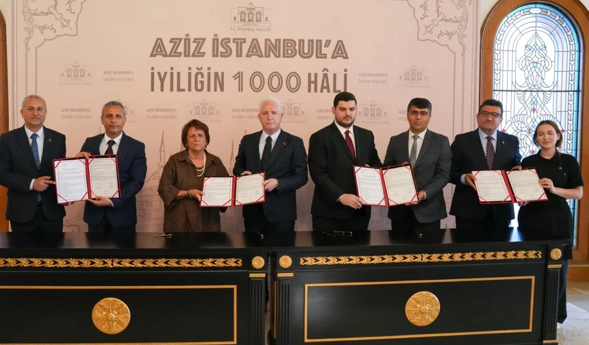 İstanbul'a hayırsever desteği ile katkıya devam
