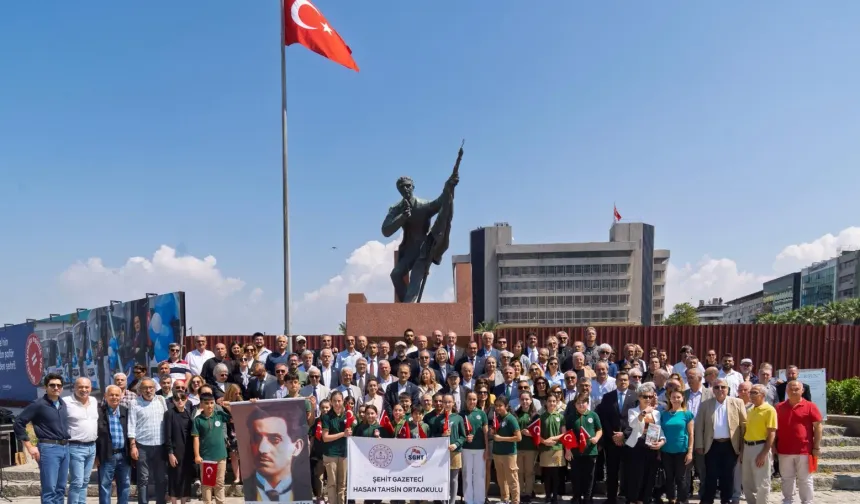 Hasan Tahsin, İlk Kurşun Anıtı'nda anıldı