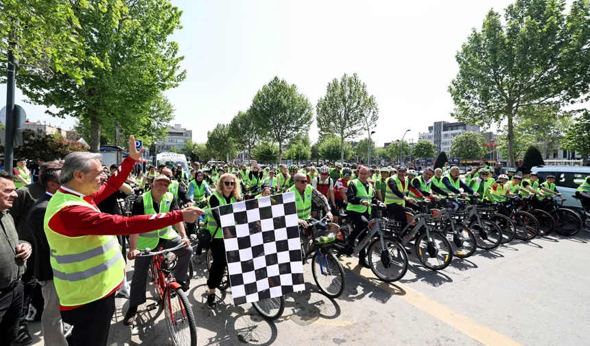 Pedallar farkındalık için çevrildi