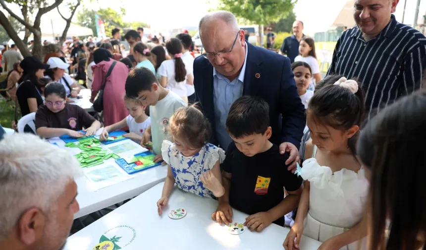 Aileler ve çocuklar Osmangazi'de buluştu