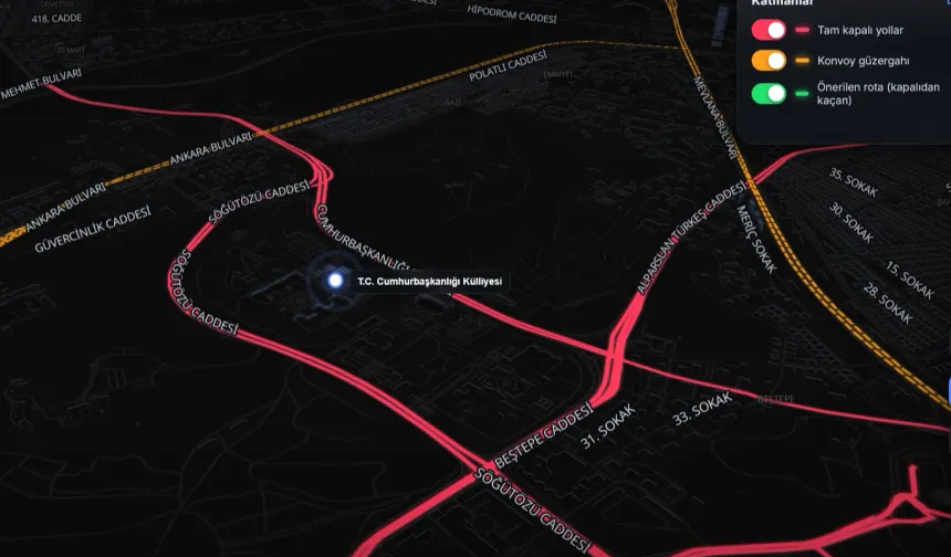 Ankara NATO Zirvesi için trafikte kapsamlı düzenleme
