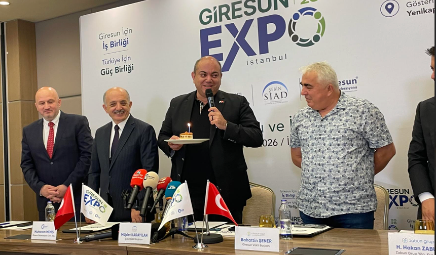 Giresunlu İş İnsanları 'Giresun EKSPO 2026'da Ürünlerini sergileyecek!