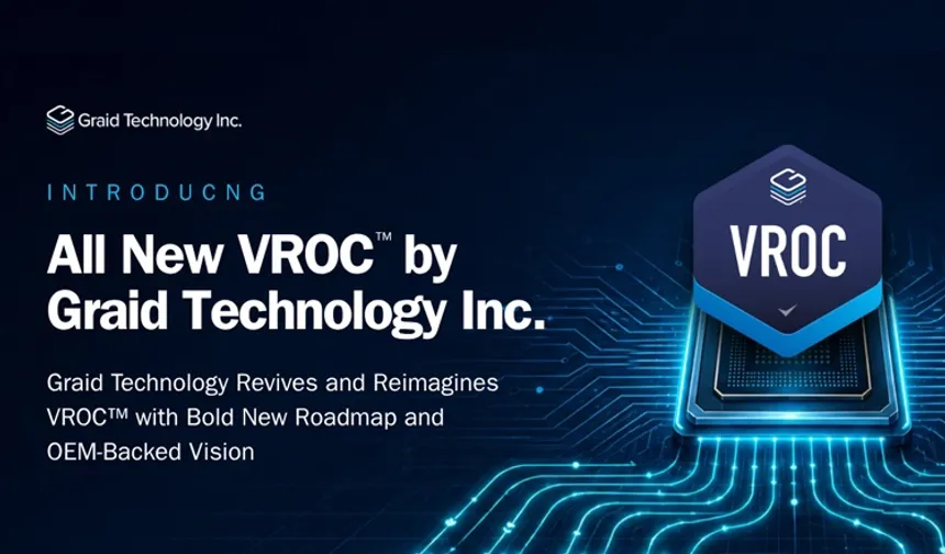 Graid Technology, 24 aylık yol haritası ve Tier 1 OEM Desteği ile VROC™ Platformunu tanıttı