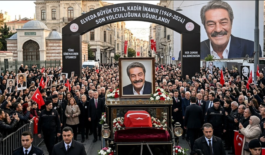 Yeşilçam'ın Efsane İsmi Kadir İnanır'a Duygusal Veda