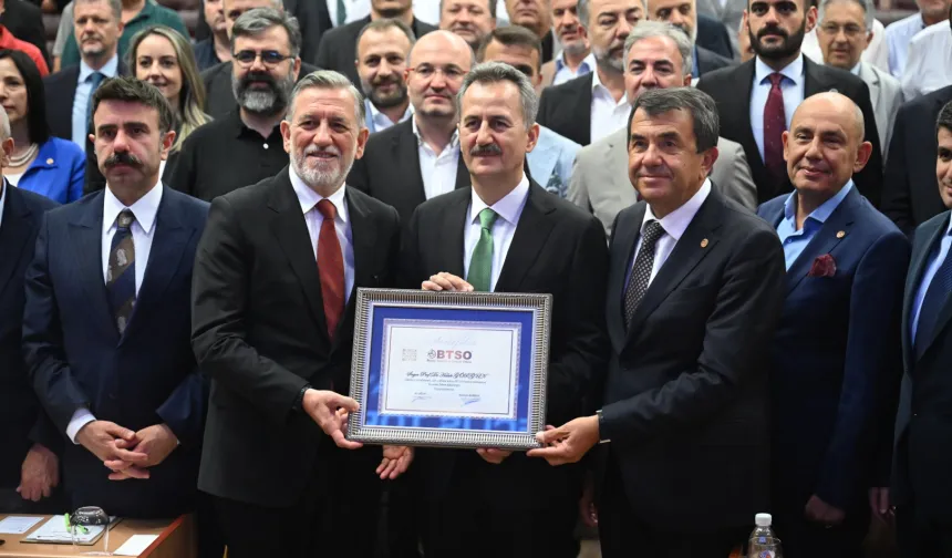 Bursa'da Milli Savunmaya katkı büyüyor... SSB Prof. Dr. Haluk Görgün iş insanlarıyla buluştu..