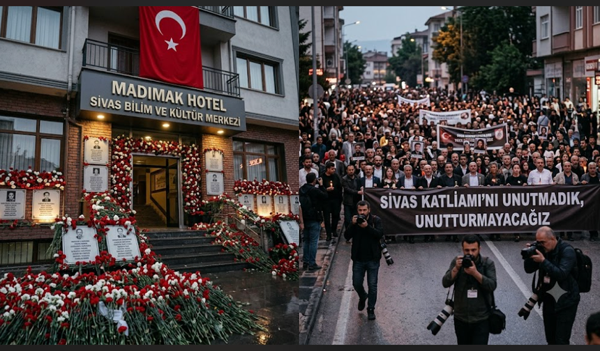 Özgür Özel, Sivas Katliamı’nın 33. Yıl Dönümünde Anma Törenine Katıldı