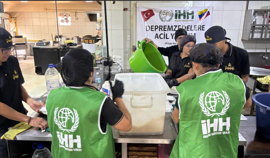 İHH’dan depremlerin yaşandığı Venezuela’ya acil yardım