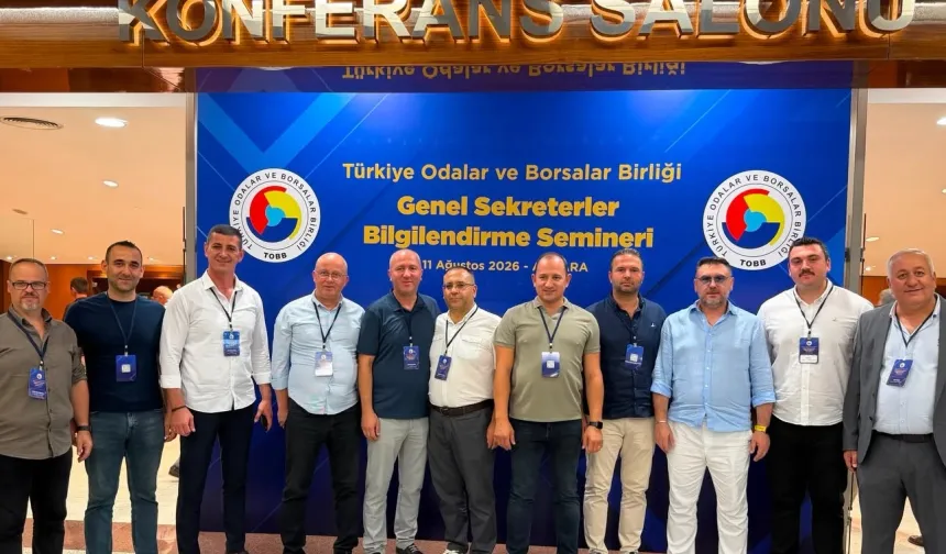 Trakya'nın oda ve borsa yöneticileri Ankara'da buluştu