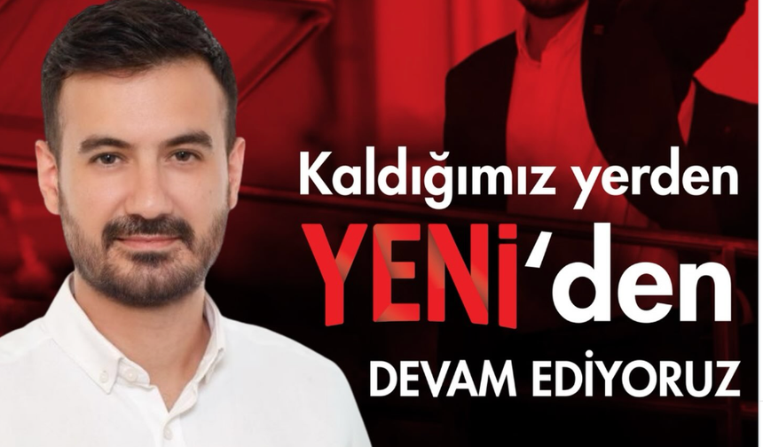 YENİ Parti Bayrampaşa’da Alican Çam Yeniden ilçe başkanı..