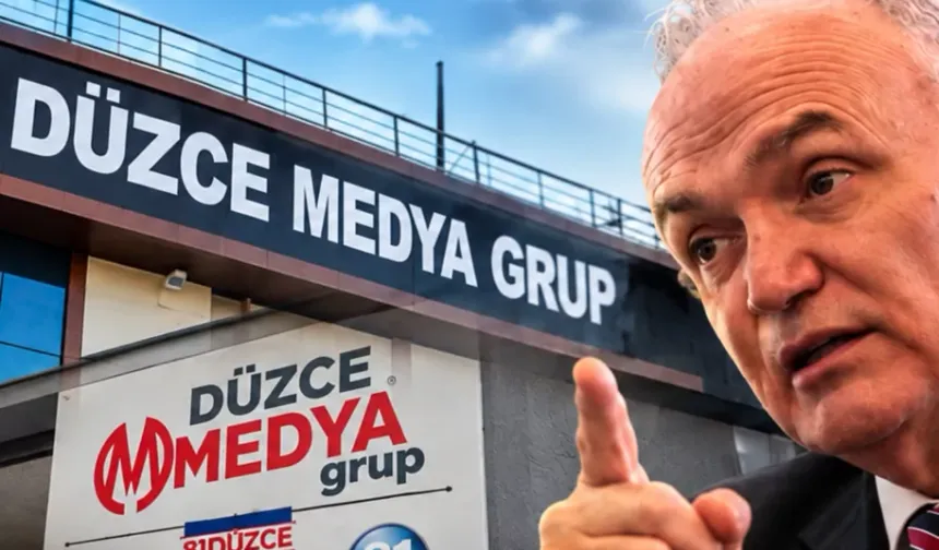 Düzce Medya Grup'un kapısına zabıta geldi!