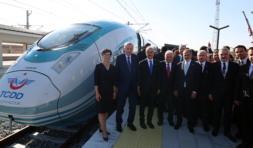 Cumhurbaşkanı Erdoğan: Halkalı-Kapıkule hattı Avrupa'ya açılan omurga olacak